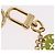 LOUIS VUITTON Porte Cles Chainne Pastille Key Holder Gold M66005 LV Auth 186176M D'oro - vista 5