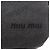 Borsa a tracolla Miu Miu in cotone grigio Auth ar13943A Marrone - vista 17