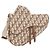 Borsa a Spalla Christian Dior Trotter Canvas Saddle Beige Silver Auth 187508SAM Argento