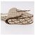Borsa a Spalla Christian Dior Trotter Canvas Saddle Beige Silver Auth 187508SAM Argento - vista 5