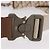 Borsa a Spalla Christian Dior Trotter Canvas Saddle Beige Silver Auth 187508SAM Argento - vista 8