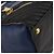 Borsa Miu Miu Biker Matelasse in Pelle 2way Navy Gold Auth 185462 D'oro Blu navy - vista 16