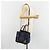 Borsa Miu Miu Biker Matelasse in Pelle 2way Navy Gold Auth 185462 D'oro Blu navy - vista 29