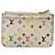 LOUIS VUITTON Monogram Multicolor Pochette Cles NM Bolso M93734 LV Auth 185773 Blanco - vista 2