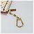 LOUIS VUITTON Monogram Multicolor Pochette Cles NM Bolso M93734 LV Auth 185773 Blanco - vista 8
