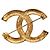 Spilla CHANEL COCO Mark in metallo Gold Tone CC Auth 185473V - vista 7
