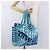Borsa GOYARD Terry Eponge Limited Edition Bag Pile Turquoise Blue Auth SW2357SM Turchese - vista 22