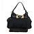Borsa a Spalla GUCCI GG Canvas Nera Oro 189884 Auth 185693V Nero D'oro - vista 25