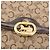 Céline Borsa a tracolla CELINE C Sulky Horse Carriage in tela Beige Gold Auth 185927A - vista 14
