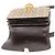 Céline Borsa a tracolla CELINE C Sulky Horse Carriage in tela Beige Gold Auth 185927A - vista 15