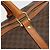 Céline Borsa Boston CELINE in tela Macadam e pelle PVC Marrone Oro Autentica 184535A D'oro - vista 15