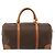 Céline Borsa Boston CELINE in tela Macadam e pelle PVC Marrone Oro Autentica 184535A D'oro - vista 3