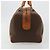 Céline Borsa Boston CELINE in tela Macadam e pelle PVC Marrone Oro Autentica 184535A D'oro - vista 5