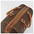 Céline Borsa Boston CELINE in tela Macadam e pelle PVC Marrone Oro Autentica 184535A D'oro - vista 6