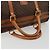 Céline Borsa Boston CELINE in tela Macadam e pelle PVC Marrone Oro Autentica 184535A D'oro - vista 7