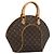 LOUIS VUITTON Monogram Ellipse MM Handtasche M51126 LV Auth 187000SAM Monogramm