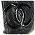 CHANEL Cambon Line Matelassé Tote Bag Leder Schwarz Silber CC Auth 185306V - Ansicht 14