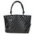 CHANEL Cambon Line Matelassé Tote Bag Leder Schwarz Silber CC Auth 185306V - Ansicht 2