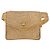 Marsupio CHANEL in raso oro con CC Auth 187614SAM D'oro - vista 2