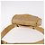 Marsupio CHANEL in raso oro con CC Auth 187614SAM D'oro - vista 6