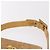 Marsupio CHANEL in raso oro con CC Auth 187614SAM D'oro - vista 8