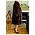 Guy Laroche Cappotto in Visone Marrone - vista 6