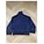 Giacca corta Prada blu navy in cotone - vista 7
