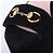 Gucci Black Suede Horsebit Platform Ankle Strap Wedges - view 4