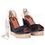 Espadrilles con zeppa nere con borchie Marc Jacobs con lacci alla caviglia Nero - vista 2