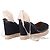Espadrilles con zeppa nere con borchie Marc Jacobs con lacci alla caviglia Nero - vista 3