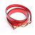 Borsa Louis Vuitton Vernis Montaigne BB Rossa M50170 Rosso - vista 13