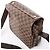 Borsa a tracolla Louis Vuitton Naviglio Damier Ebene marrone N45255 Rosso - vista 5