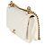 Wallet On Chain Portafoglio con catena Chanel White Quilted Calfskin Pearl CC Bianco - vista 3