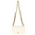 Wallet On Chain Portafoglio con catena Chanel White Quilted Calfskin Pearl CC Bianco - vista 5