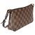 Louis Vuitton Damier Ebene Canvas Pochette Accessoires NM Marrone - vista 4