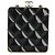 Clutch Chanel Black Quilted Lambskin CC Frame Clutch Con Catena Nero - vista 2