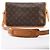Gibeciere Borsa a tracolla Louis Vuitton Gibecière MM Monogram Canvas Marrone M42247 - vista 4