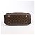 Borsa Louis Vuitton Montaigne GM in tela Monogram marrone Bordò - vista 8