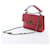 Valentino Garavani Sac bandoulière 2Way Rockstud Spike Chain Valentino en rouge  - vue 2