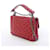 Valentino Garavani Sac bandoulière 2Way Rockstud Spike Chain Valentino en rouge  - vue 4
