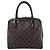 Borsa Louis Vuitton Brera Damier Ebene marrone N51150 Rosso