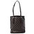 Borsa a tracolla Louis Vuitton Malle Damier Ebene marrone N42240 Rosso