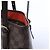 Borsa a tracolla Louis Vuitton Malle Damier Ebene marrone N42240 Rosso - vista 4