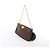 Borsa Louis Vuitton Multi Pochette Accessoires in tela Monogram marrone - vista 2