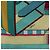 Sciarpa Carré Géant "SANGLES EN ZIGZAG" di Hermès in Cashmere e Seta, Verde x Viola - vista 9