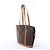 Borsa a tracolla Louis Vuitton Babylone Classic Monogram Canvas marrone M51102 - vista 4