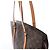 Borsa a tracolla Louis Vuitton Babylone Classic Monogram Canvas marrone M51102 - vista 5