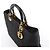Borsa a mano 2Way Lady Dior Large Cannage Nylon x Patent Leather in Nero Rosso - vista 3