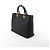 Borsa a mano 2Way Lady Dior Large Cannage Nylon x Patent Leather in Nero Rosso - vista 4