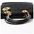 Borsa a mano 2Way Lady Dior Large Cannage Nylon x Patent Leather in Nero Rosso - vista 6
